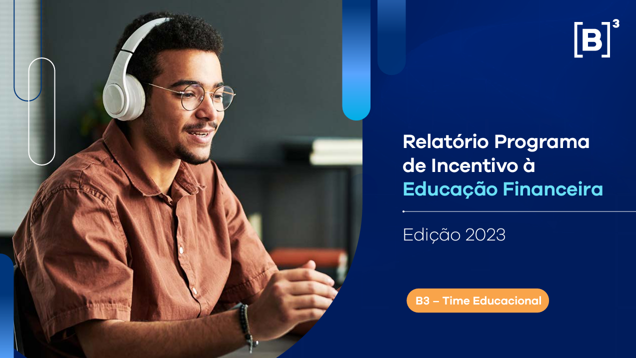 Capa do Relatório Programa de Incentivo à Educação Financeira 2023